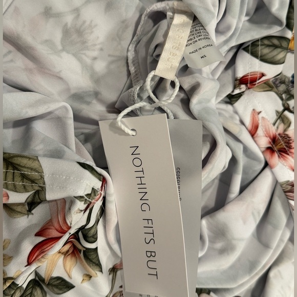 Nothing Fits But - Super Stretchy Milkmaid Dress with Ruffles - Picture 7 of 7